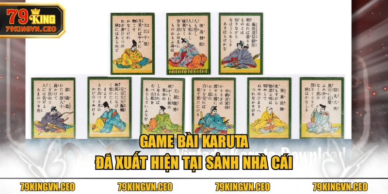 Game bài Karuta đã xuất hiện tại sảnh nhà cái