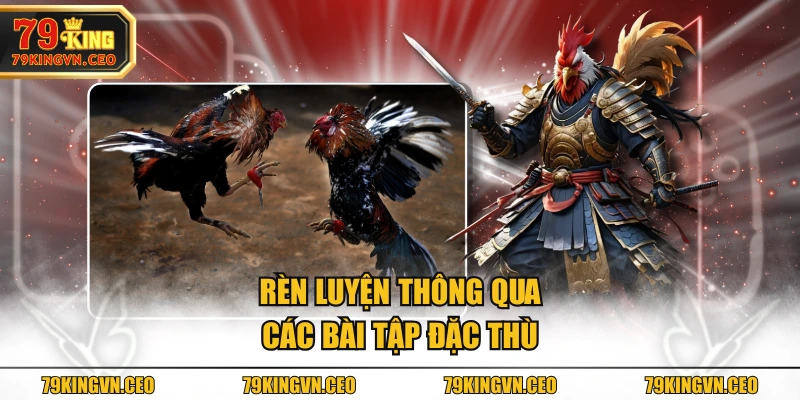 Rèn luyện thông qua các bài tập đặc thù